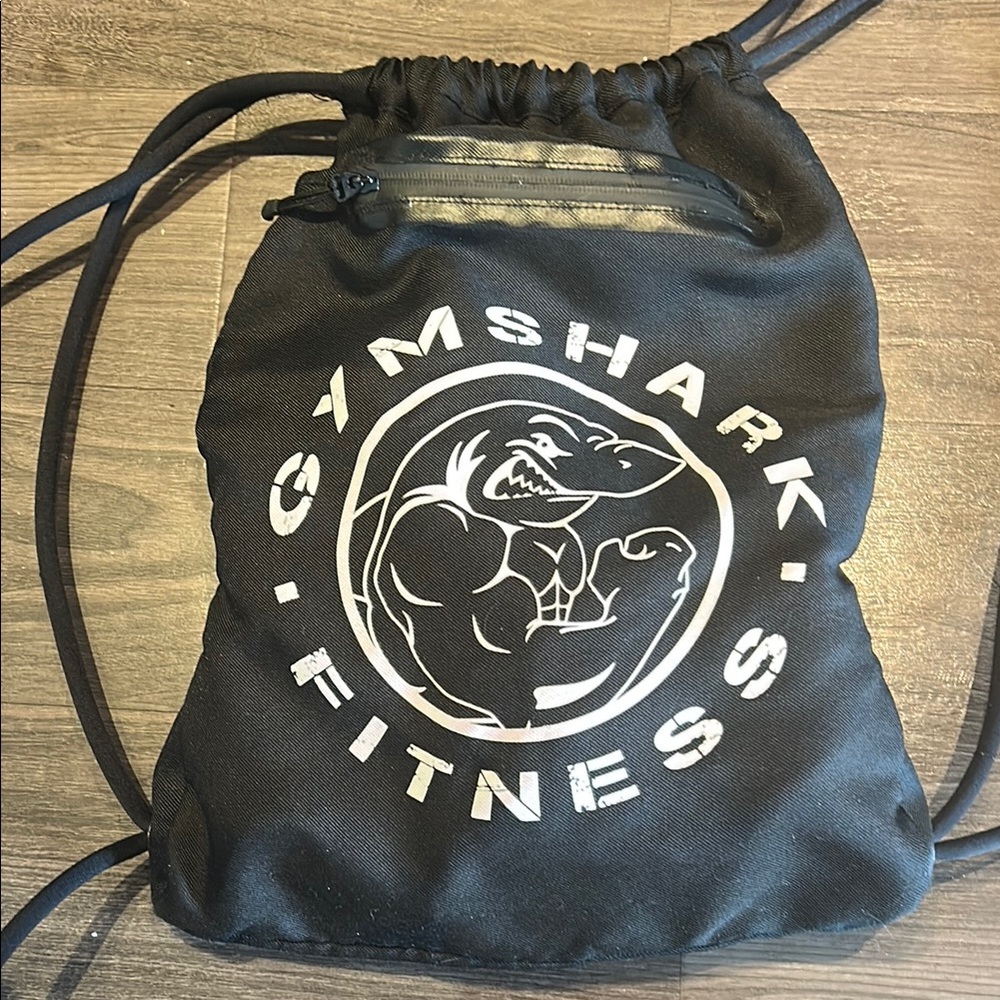 Gymshark Black Drawstring Bag